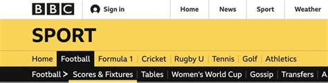 bbc co uk sport football scores fixtures